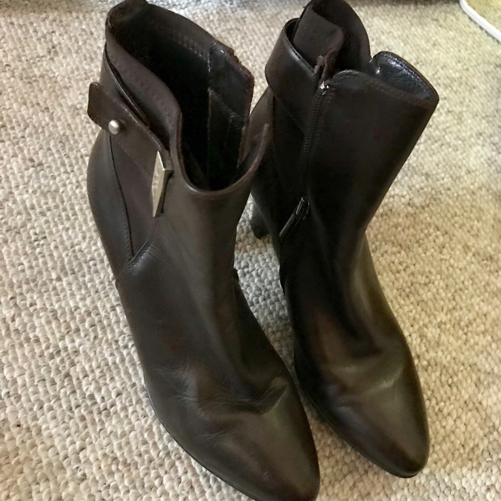 Aquatalia by Marvin K 'Royal' Bootie Espresso - Picture 3 of 5
